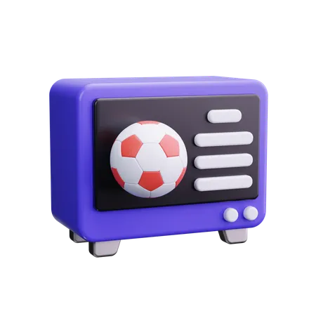 Tv  3D Icon