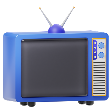 Tv  3D Icon