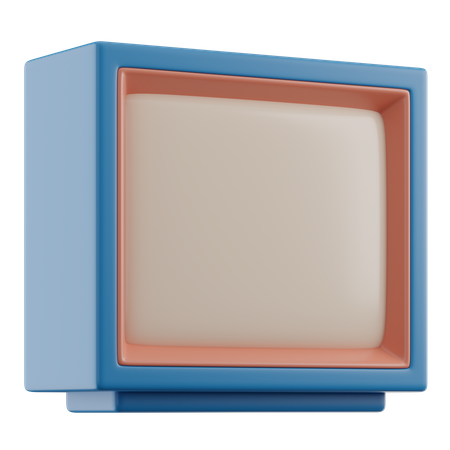 Tv  3D Icon