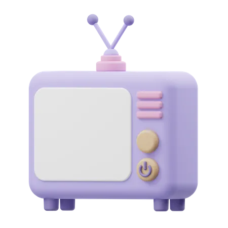 TV  3D Illustration