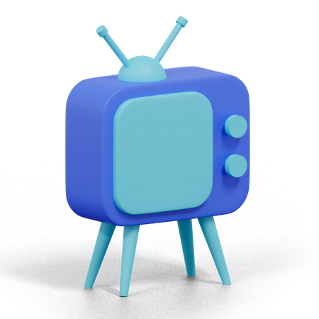 TV  3D Illustration