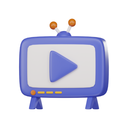 Tv Ads  3D Icon