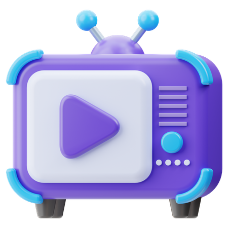 Tv Ads  3D Icon