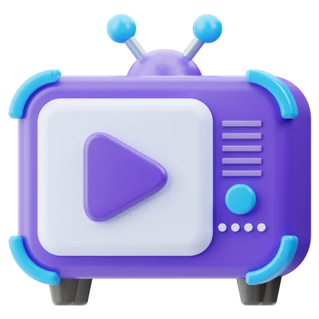 Tv Ads  3D Icon