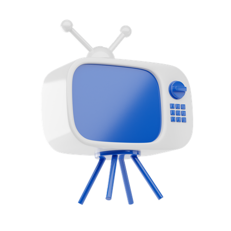 Televisão antiga  3D Icon