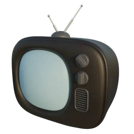 Televisão antiga  3D Icon