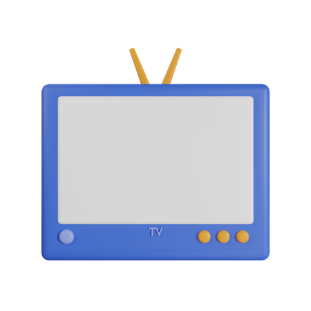 Tv App 3D Icon