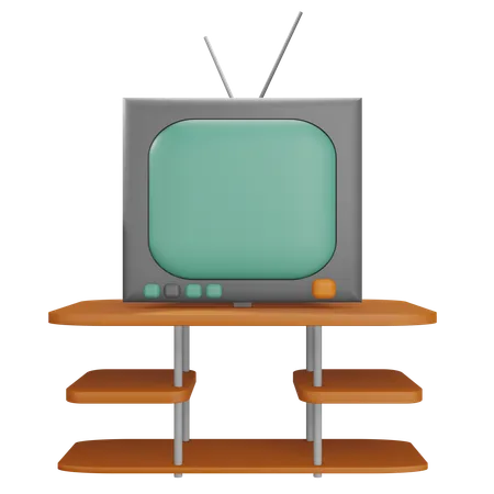 Tv e rack  3D Icon