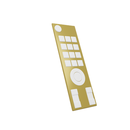 TV-Fernbedienung  3D Icon