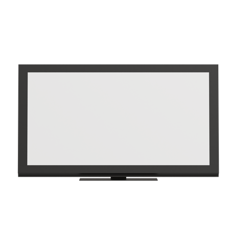 Tv Mockup 3D Icon