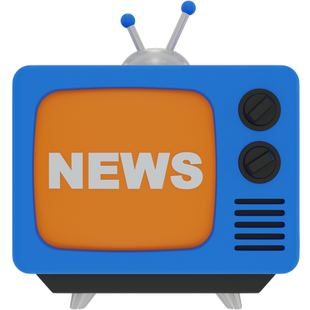 Noticiero  3D Icon