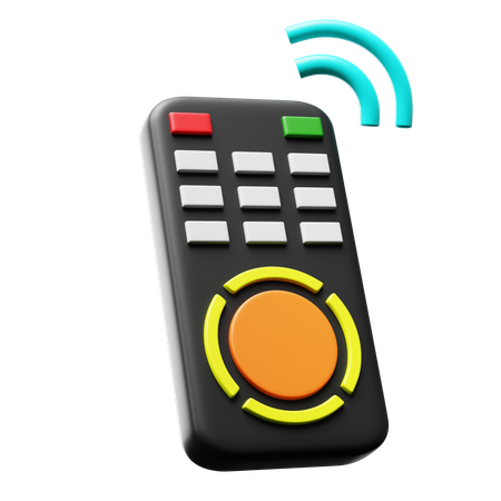 Tv Remote  3D Icon
