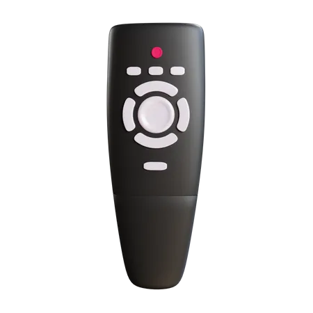 Tv Remote 3D Icon