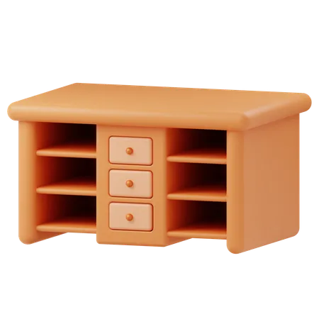 Tv Stand  3D Icon