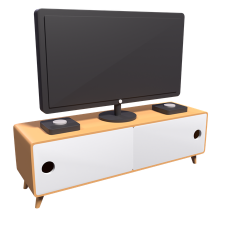 テレビ台  3D Icon