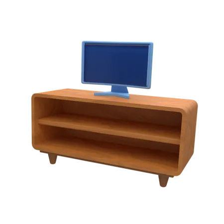 Tv Table  3D Icon