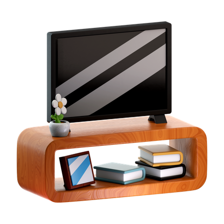 Tv Table  3D Icon