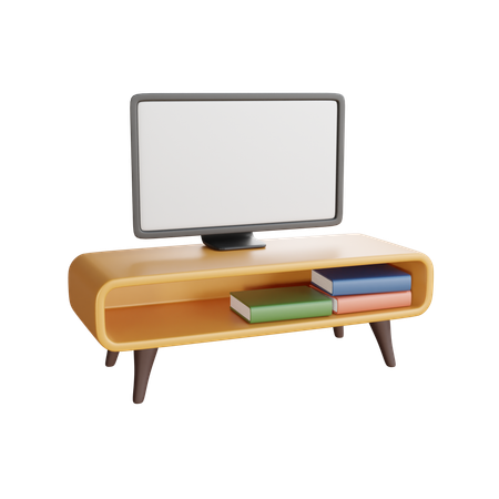 Tv Table  3D Icon