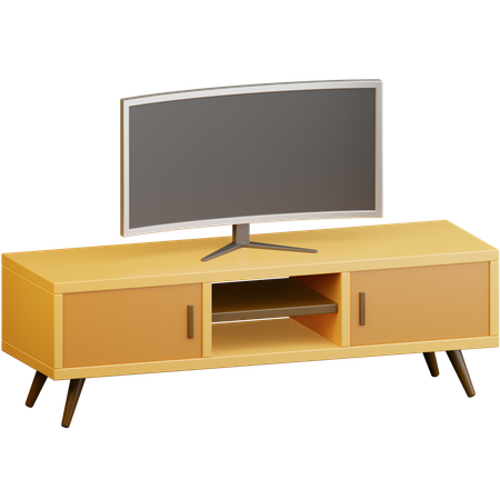 Tv Table  3D Icon