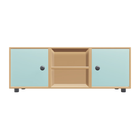 Tv Table  3D Icon