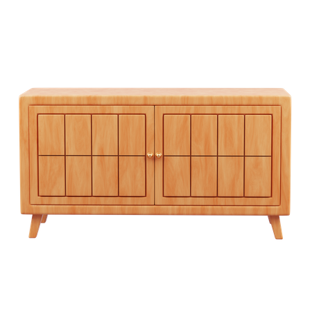 Tv Table  3D Icon