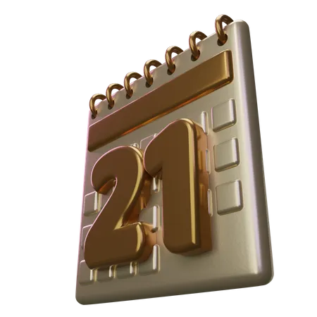 Premium Calendar 3 D Icon Pack 3D Icon