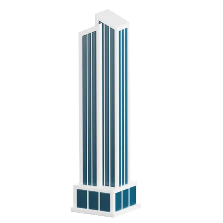 Twin Tower  3D Icon