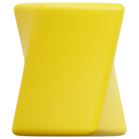 Twist Abstract Shape  3D Icon