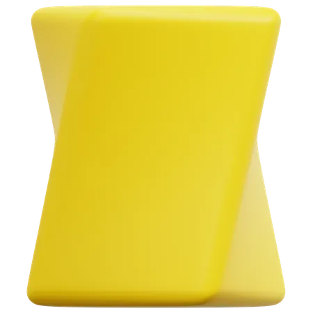 Twist Abstract Shape  3D Icon