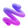 twist shape emoji 3d