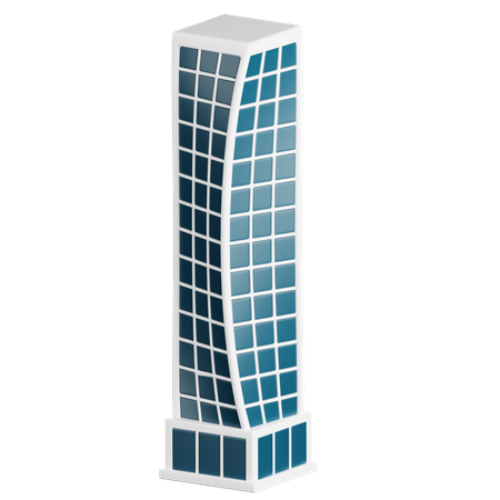 Twist Tower  3D Icon