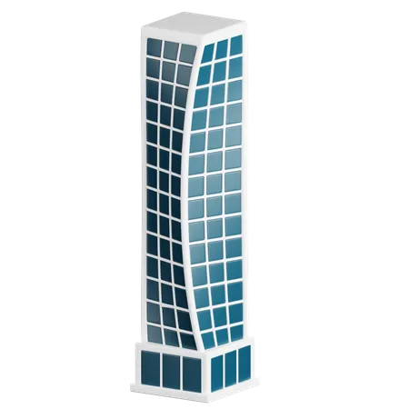 Twist Tower  3D Icon