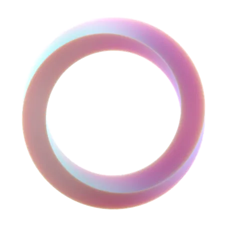 Twisted Circle  3D Icon