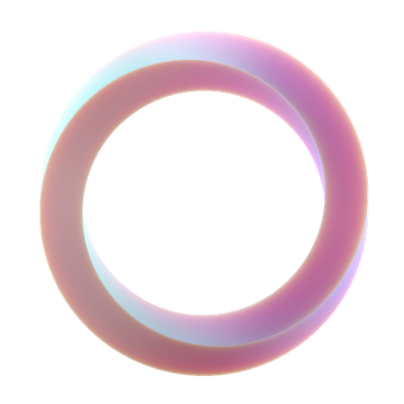 Twisted Circle  3D Icon