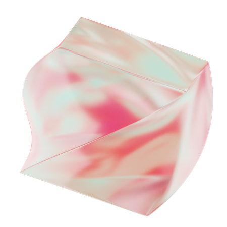 Twisted Cube  3D Icon