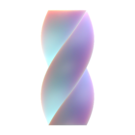 Twisted Cube  3D Icon