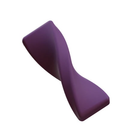 Twisted Cuboid  3D Icon