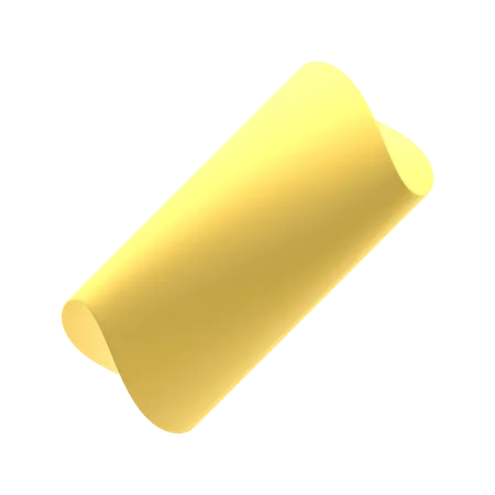 Twisted Cylinder  3D Icon