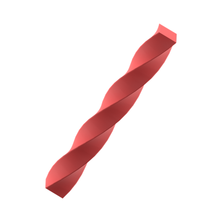 Twisted Line  3D Icon
