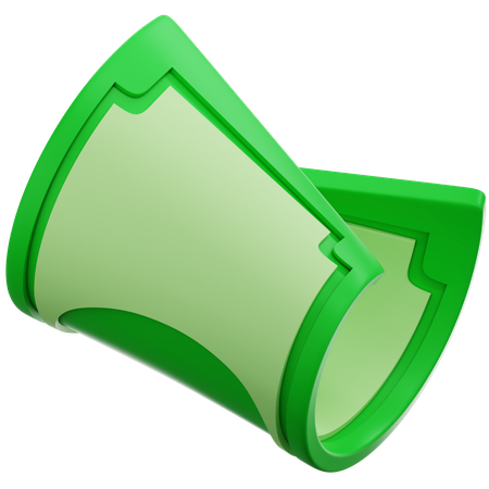 Twisted Money  3D Icon