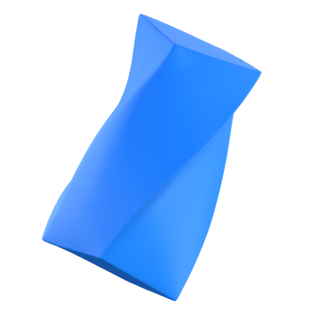 Twisted Pipe  3D Icon