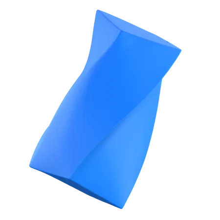 Twisted Pipe  3D Icon