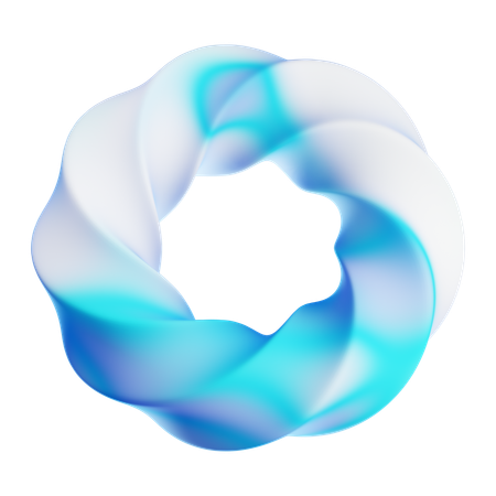 Twisted Ring  3D Icon