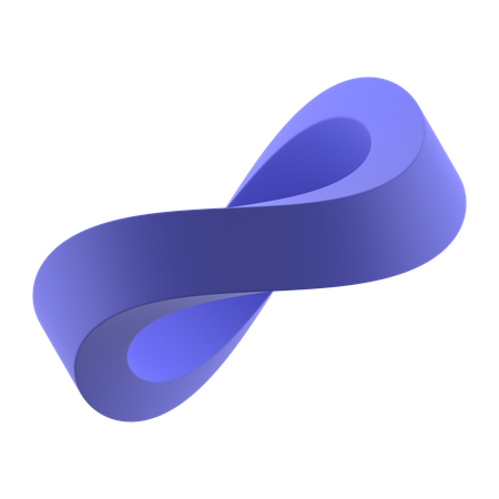 Twisted Ring  3D Icon