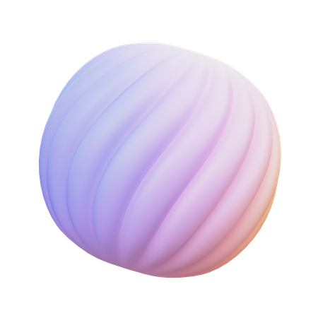 Twisted Sphere  3D Icon