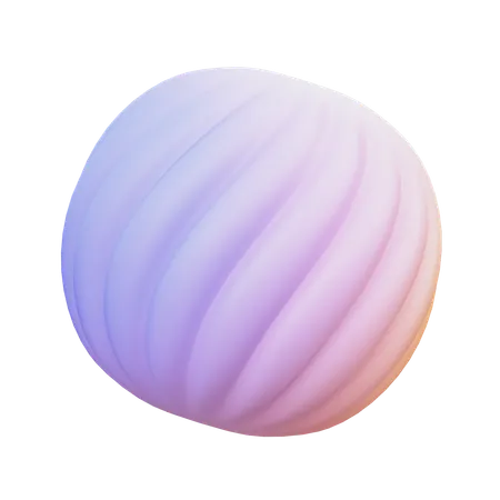 Twisted Sphere  3D Icon