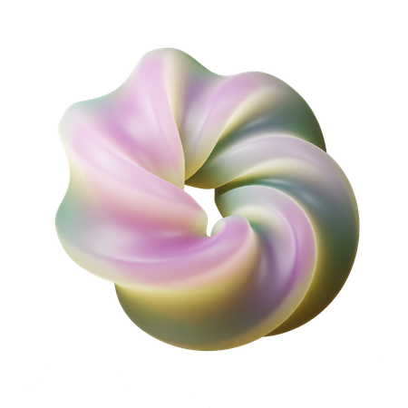 Twisted Torus  3D Icon