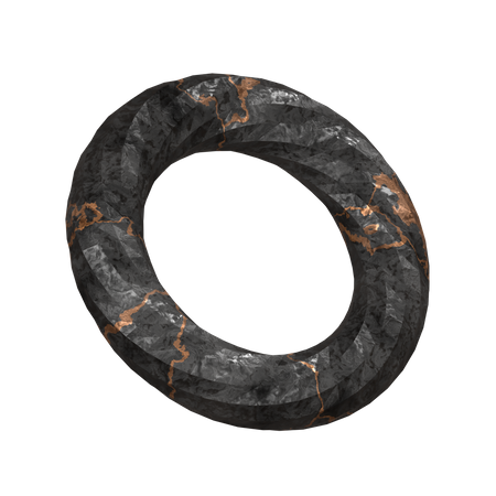 Twisted Torus  3D Icon