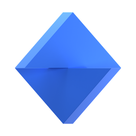 Twisted Triangle  3D Icon