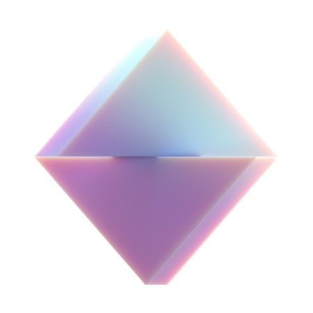 Twisted Triangle  3D Icon
